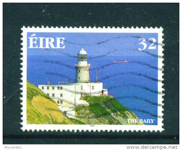 IRELAND  -  1997  Lighthouse  32c  FU  (stock Scan) - Used Stamps