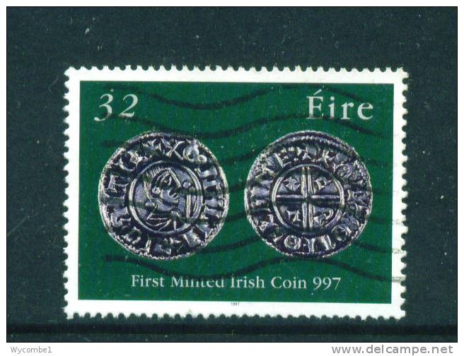 IRELAND  -  1997  Coinage  32p  FU  (stock Scan) - Used Stamps