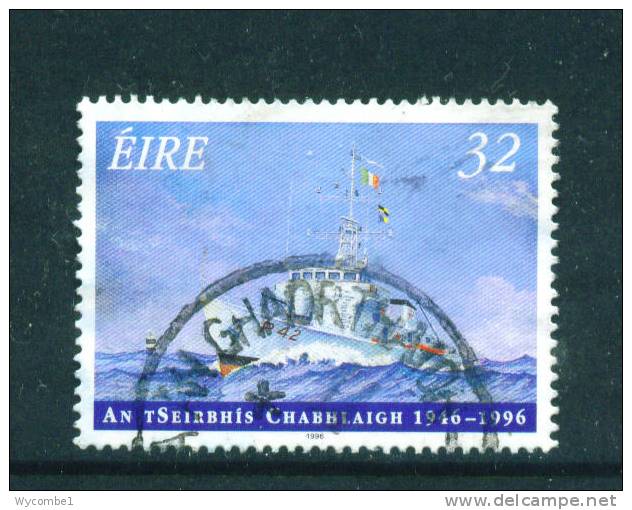 IRELAND  -  1996  Naval Service  32p  FU  (stock Scan) - Used Stamps