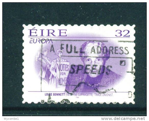 IRELAND  -  1996  Europa  32p  Self Adhesive  FU  (stock Scan) - Oblitérés