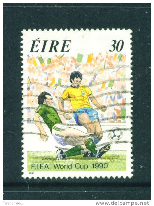 IRELAND  -  1990  Football World Cup  30p  FU  (stock Scan) - Used Stamps