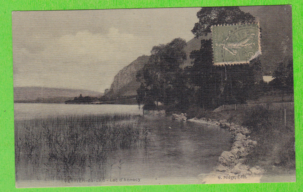 VEYRIER DU LAC - Lac D´Annecy (CP Toilée) - Veyrier