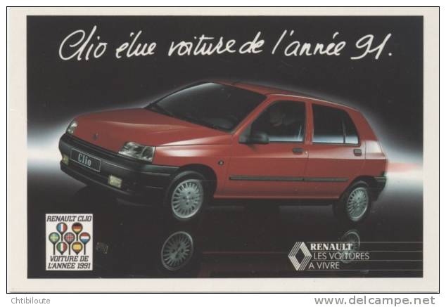 TRANSPORT  L 6  /  AUTOMOBILE  "  RENAULT CLIO   91 "  CPM / CPSM  10 X 15 - Turismo