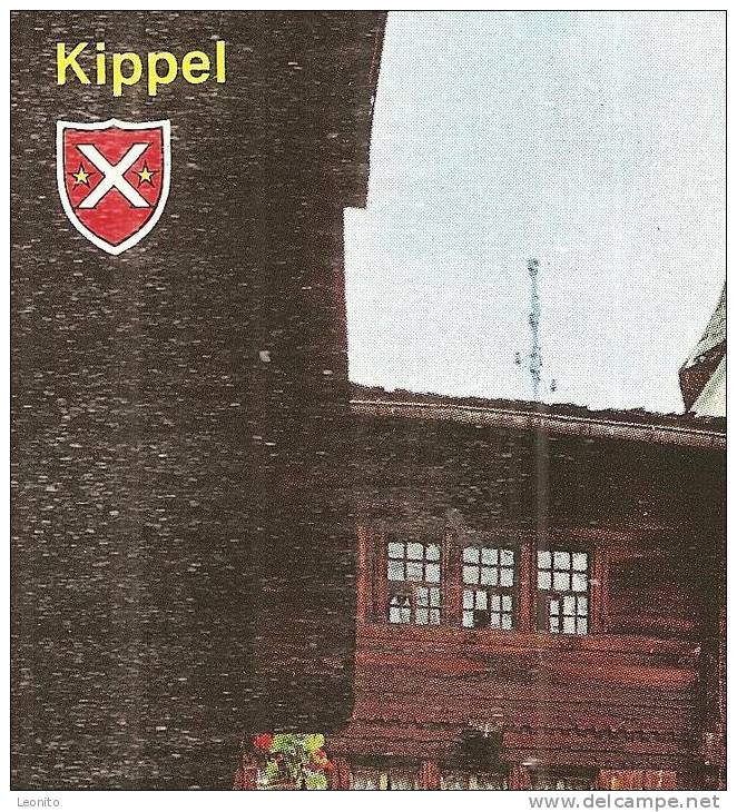 KIPPEL Wallis Lötschental Mit Wappen - Kippel