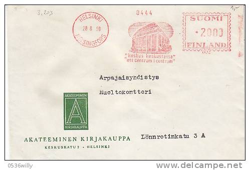 SF-Helsinki 1959. Buch Books Livres. Akademische Buchhandlung (3.203) - Sonstige & Ohne Zuordnung