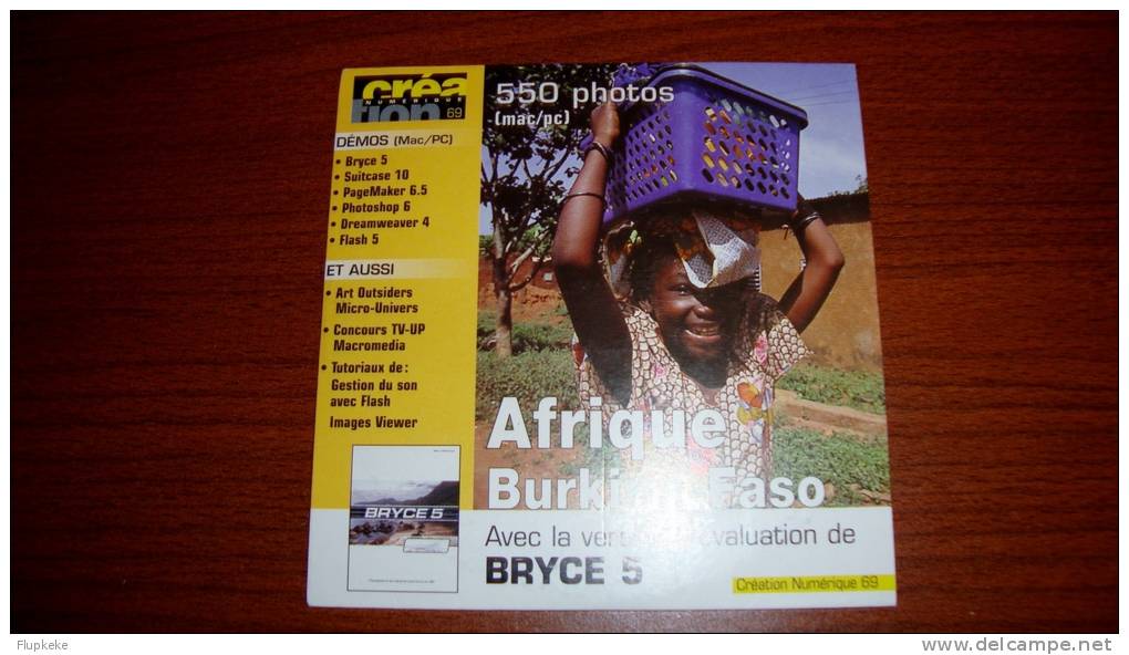 Création Numérique 69 Afrique Burkina-Faso 550 Photos Didier Bergounoux Sur Cd-Rom - Fotografie