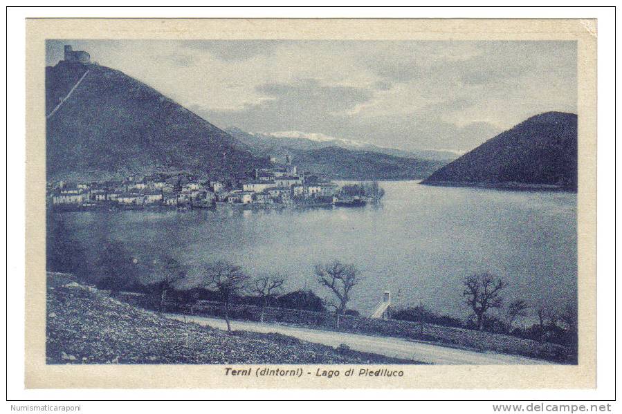 Terni ( Dintorni ) Lago Di Piediluco Non Viaggiata COD.C.1355 - Terni