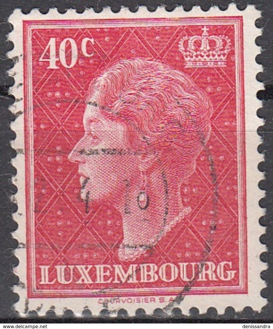 Luxembourg 1948 Michel 446 O Cote (2008) 0.30 Euro Grande-Duchesse Charlotte Cachet Rond - Gebruikt