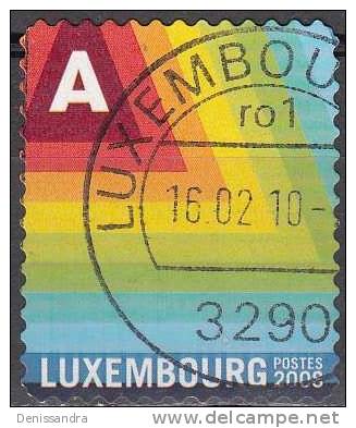 Luxembourg 2008 A Dans Coin Gauche Haut O Cachet Rond - Used Stamps