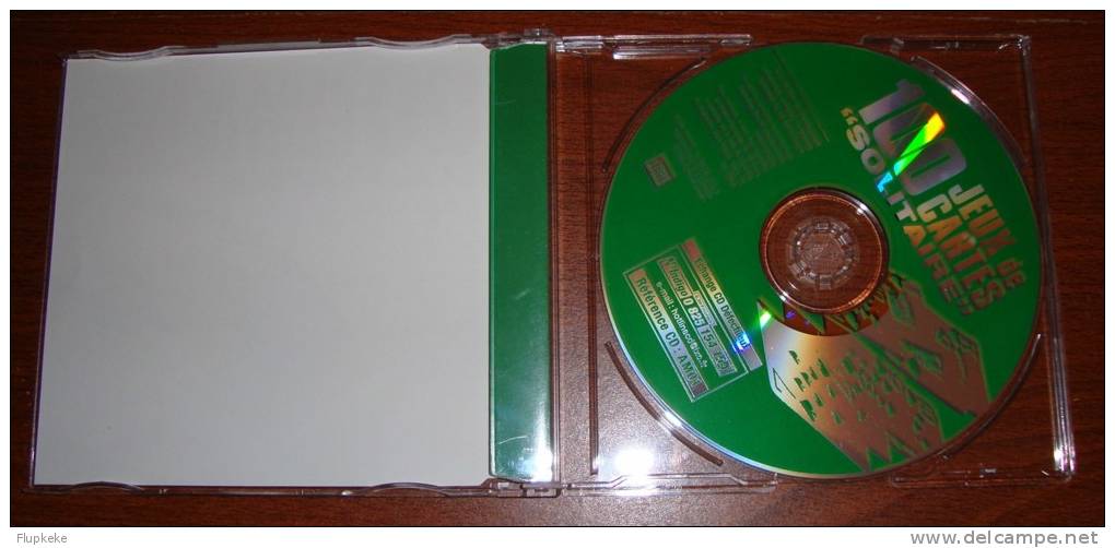 100 Jeux De Certes Solitaire Sur Cd-Rom - Palour Games