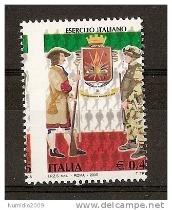 2005 ITALIA Varietà ESERCITO MNH ** - RR3686-7 - Variedades Y Curiosidades