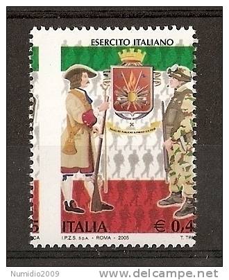 2005 ITALIA Varietà ESERCITO MNH ** - RR3688-1 - Abarten Und Kuriositäten