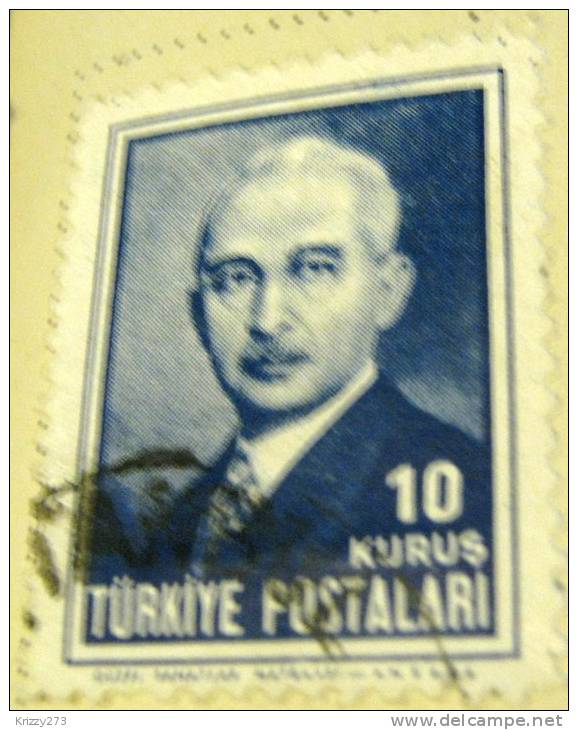 Turkey 1946 President Ineunu 10k - Used - Gebruikt