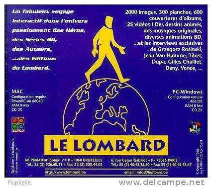 Sur Le Pas De Vos Héros Un Fabuleux Voyage Interactif Dans L´Univers Des Éditions Du Lombard 1996 - Dischi & CD