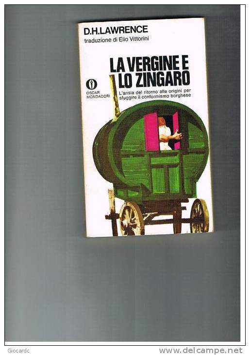 OSCAR MONDADORI - TRE RACCONTI DI D.H. LAWRENCE: LA VERGINE E LO ZINGARO  + ALTRI 2 (VEDI DESCRIZIONE)     N. 227  1969 - Pocket Uitgaven