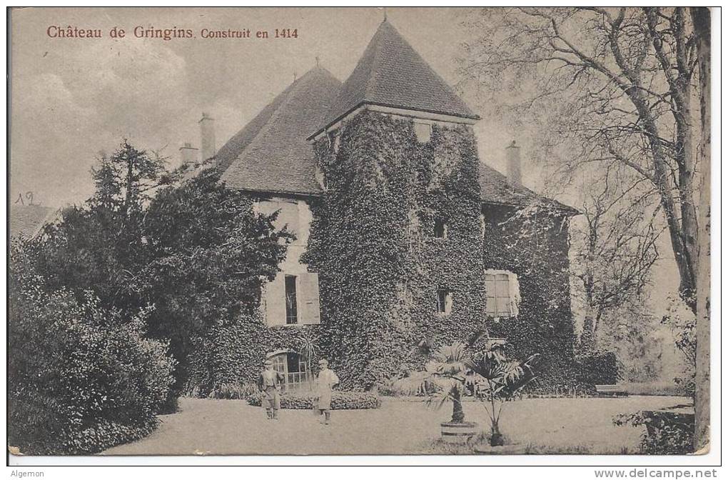 01238 -  Gingins Le Château Construit En 1414 - Gingins