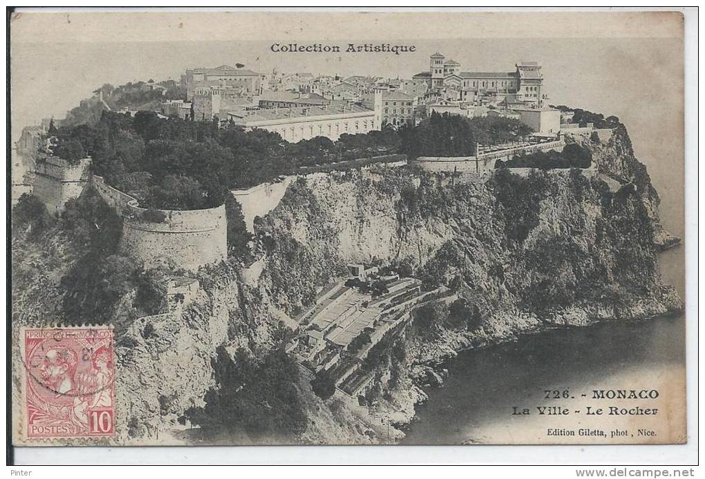 MONACO - La Ville - Le Rocher - Autres & Non Classés