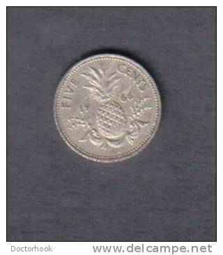 BAHAMAS    5 CENTS 1966  (KM # 3) - Bahamas