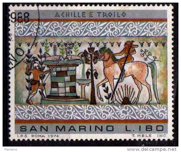 PIA - SMA - 1975 : Arte Etrusca - (SAS 931-34) - Used Stamps