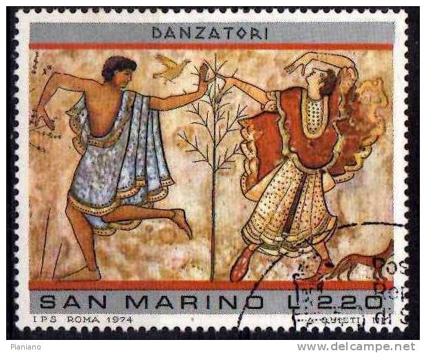 PIA - SMA - 1975 : Arte Etrusca - (SAS 931-34) - Used Stamps
