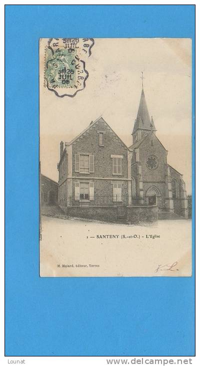 94 SANTENY - L'église - Santeny