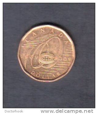 CANADA    $1  Loonie 2009 100th Anniversary Of Montreal Canadiens (C-9) - Canada
