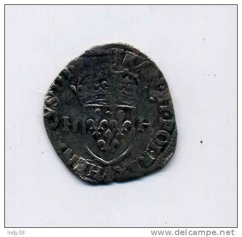 - FRANCE . HENRI III . DOUZAIN 1576 . - 1574-1589 Enrique III