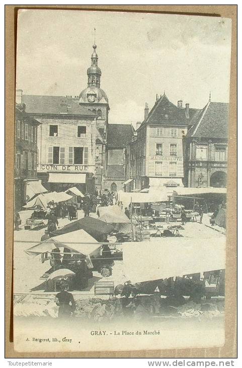 Gray - La Place Du Marché - Gray