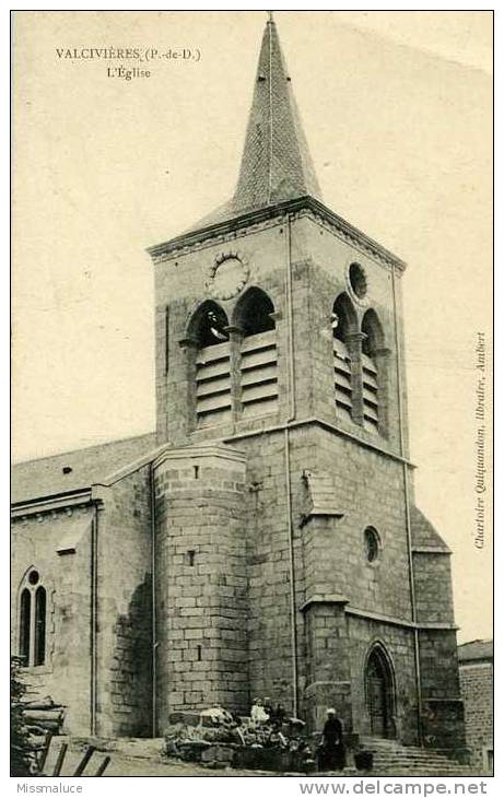 63 PUY DE DÔME VALCIVIERES L'EGLISE - Combronde