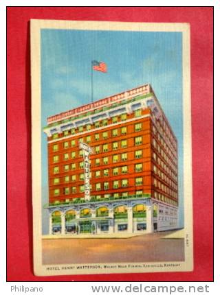 - Kentucky > Louisville  Hotel Henry Watterson Linen -ref 600 - Louisville