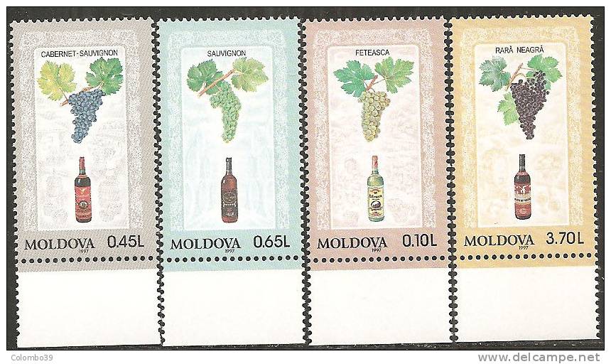 Moldova  1997  MNH**  -  Yv. 189/192 - Agricoltura