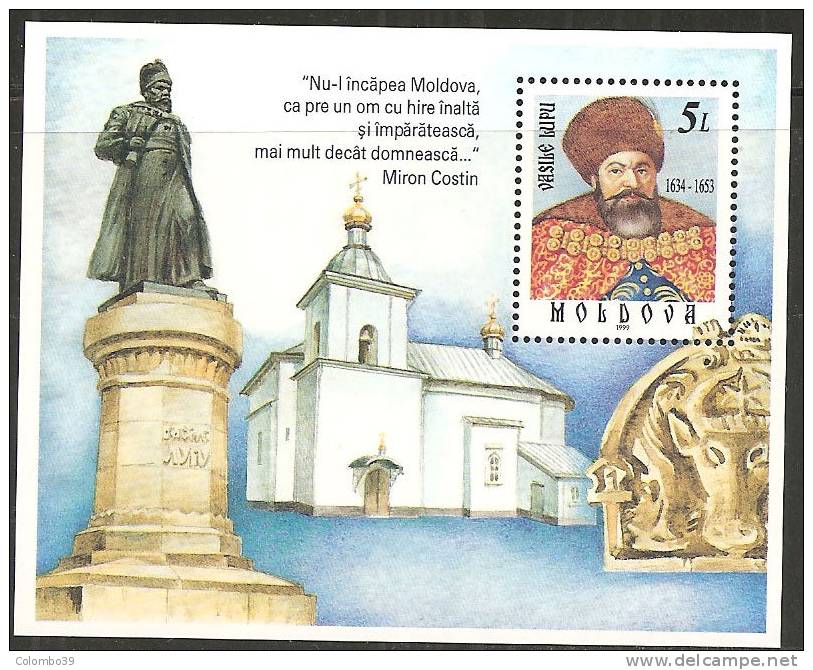 Moldova  1999  MNH**  -  Yv. Bloc 22 - Moldavia