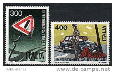 1984 - Italia 1670/71 Prevenzione Infortuni ---- - Unfälle Und Verkehrssicherheit