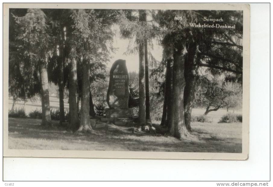 Sempach Winkelried-Denkmal 1935 - Sempach