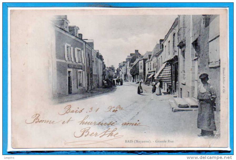 53 - BAIS -- Grande Rue - Bais