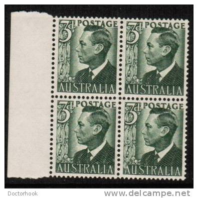 AUSTRALIA   Scott #  233*  VF MINT LH Blk. Of 4 - Mint Stamps