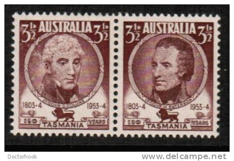 AUSTRALIA   Scott #  264a*  VF MINT LH Pair - Neufs