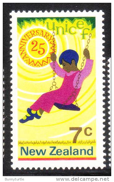 New Zealand 1971 25th Anniversary Of UNICEF MNH - Nuevos