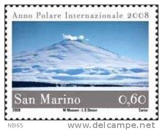 REPUBBLICA DI SAN MARINO - ANNO 2008 - ANNO POLARE INTERNAZIONALE  - ** MNH - Neufs