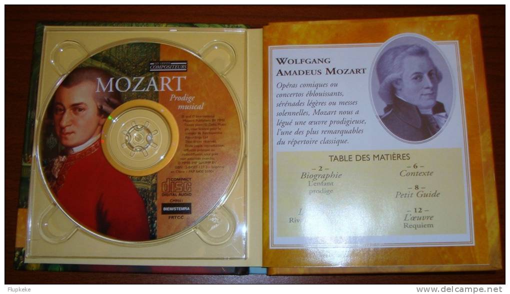 Les Grands Compositeurs 3 Mozart  Prodigue Musical  Livret Et Cd - Klassik