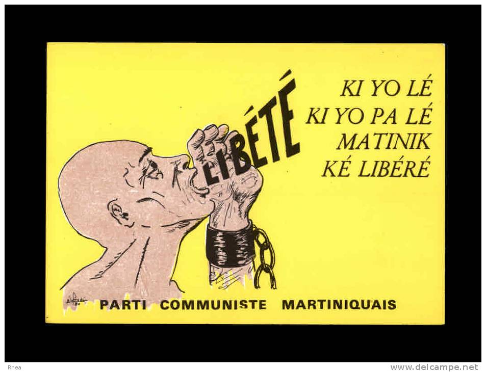 POLITIQUE - Parti Communiste Martiniquais - Liberté - Partis Politiques & élections