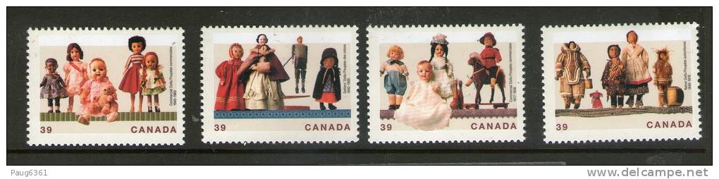 CANADA 1990  POUPEES   YVERT N°1144/47 NEUF MNH** - Poupées