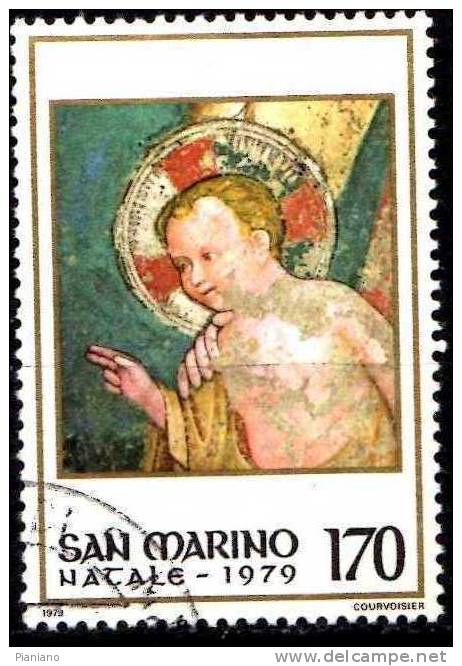 PIA - SMA - 1979 : Natale - Affresco Del XV Secolo- (SAS 1045-48) - Used Stamps