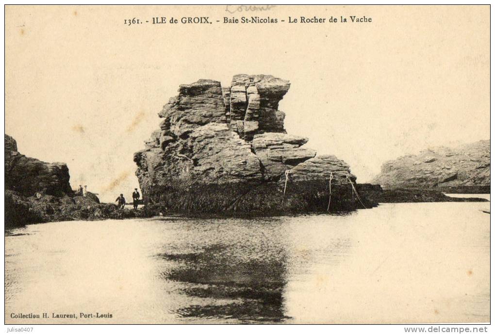 ILE DE GROIX (56) Baie Saint Nicolas Rocher De La Vache - Groix