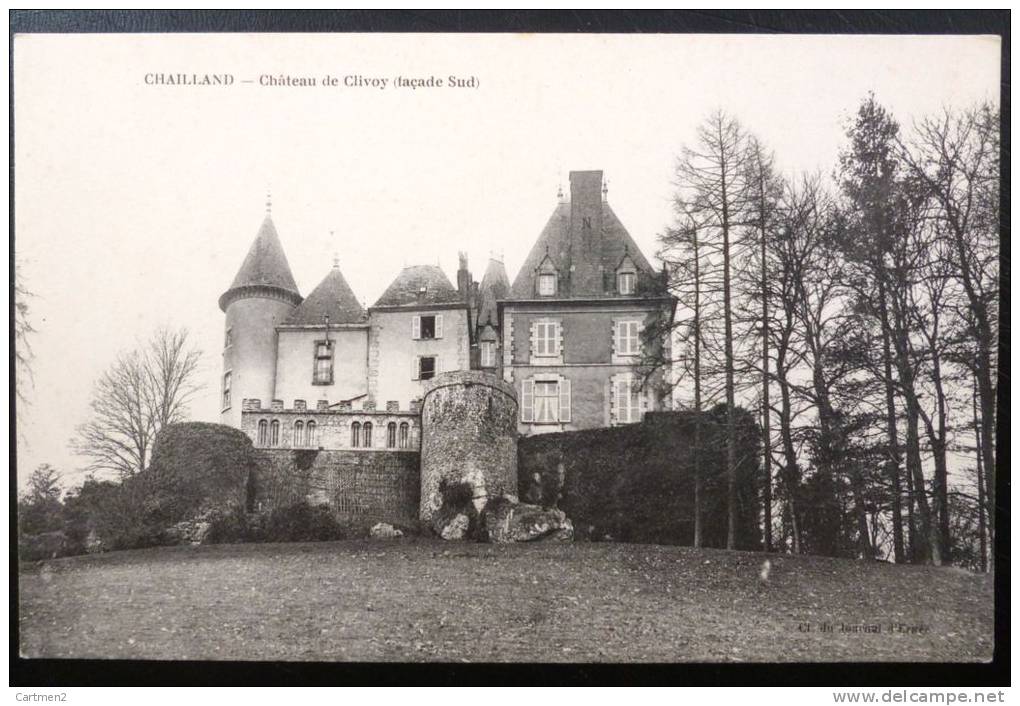 CHAILLAND CHATEAU DE CLIVOY 53 MAYENNE - Chailland