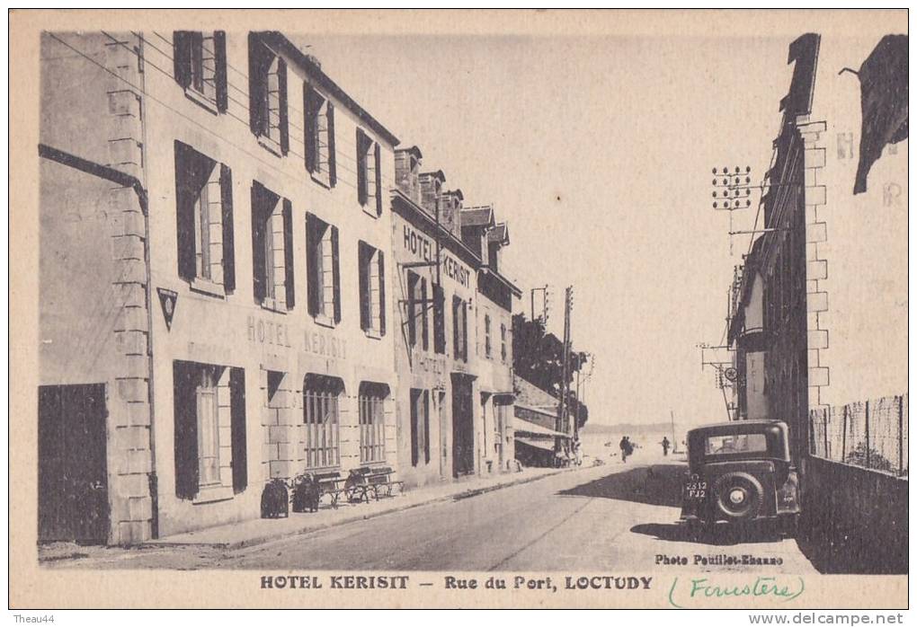¤¤  -    LOCTUDY    -   Hôtel Kerisit   -  Rue Du Port   -  ¤¤ - Loctudy