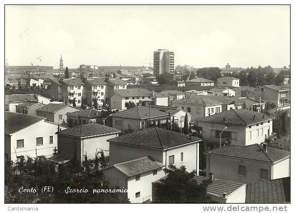 Cento(Ferrara)-Panorama -1969 - Ferrara