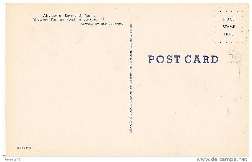 3-CPA-1950-USA-MAINE-PORTLAND-COTE -PHARES-VUE AERIENNE-TBE - Portland