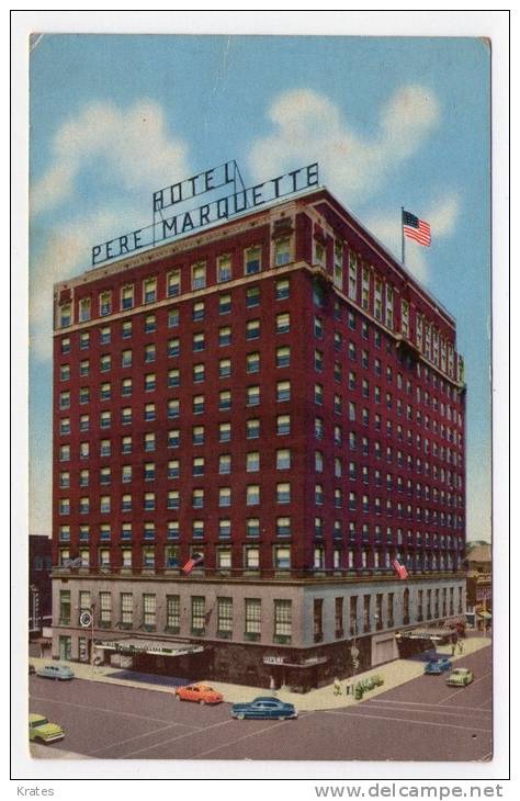 Postcard - Peoria, Hotel Pere Marquette     (7008) - Peoria