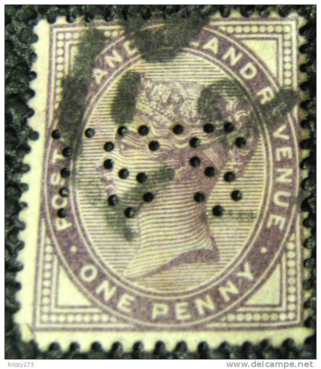 Great Britain 1881 Queen Victoria 1d - Used - Andere & Zonder Classificatie